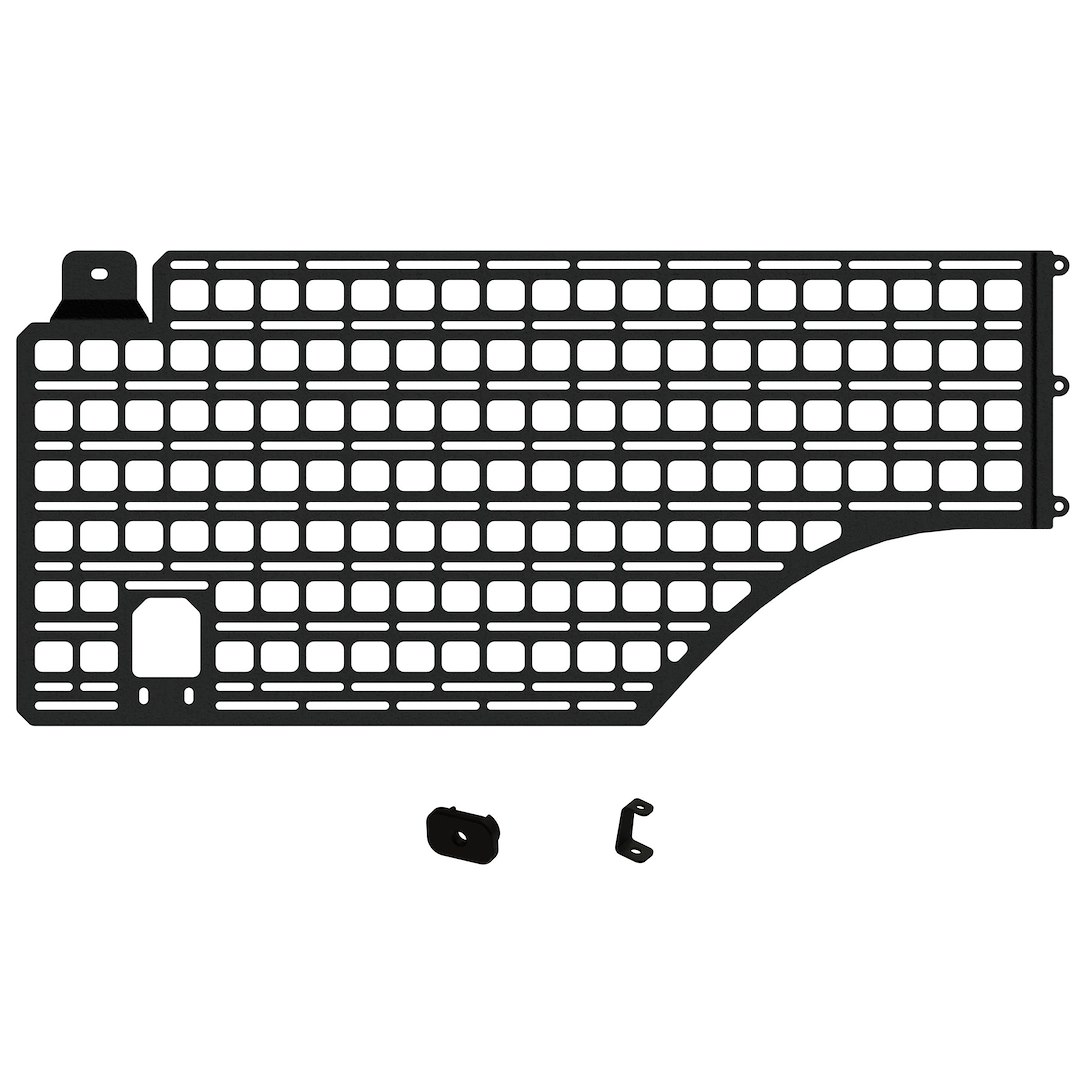 Builtright Industries 07-18 Gm Silverado/Sierra 6Ft7In Bed Bedside Rack System - Passenger Front 102039