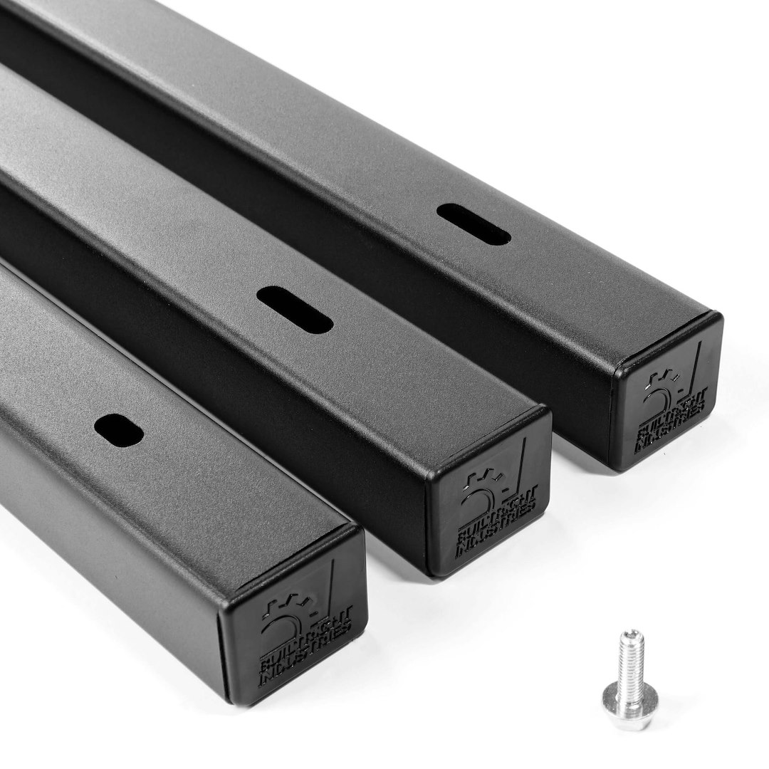 Builtright Industries 2020+ Jeep Gladiator Utility Rail System - 3Pc Kit 102120