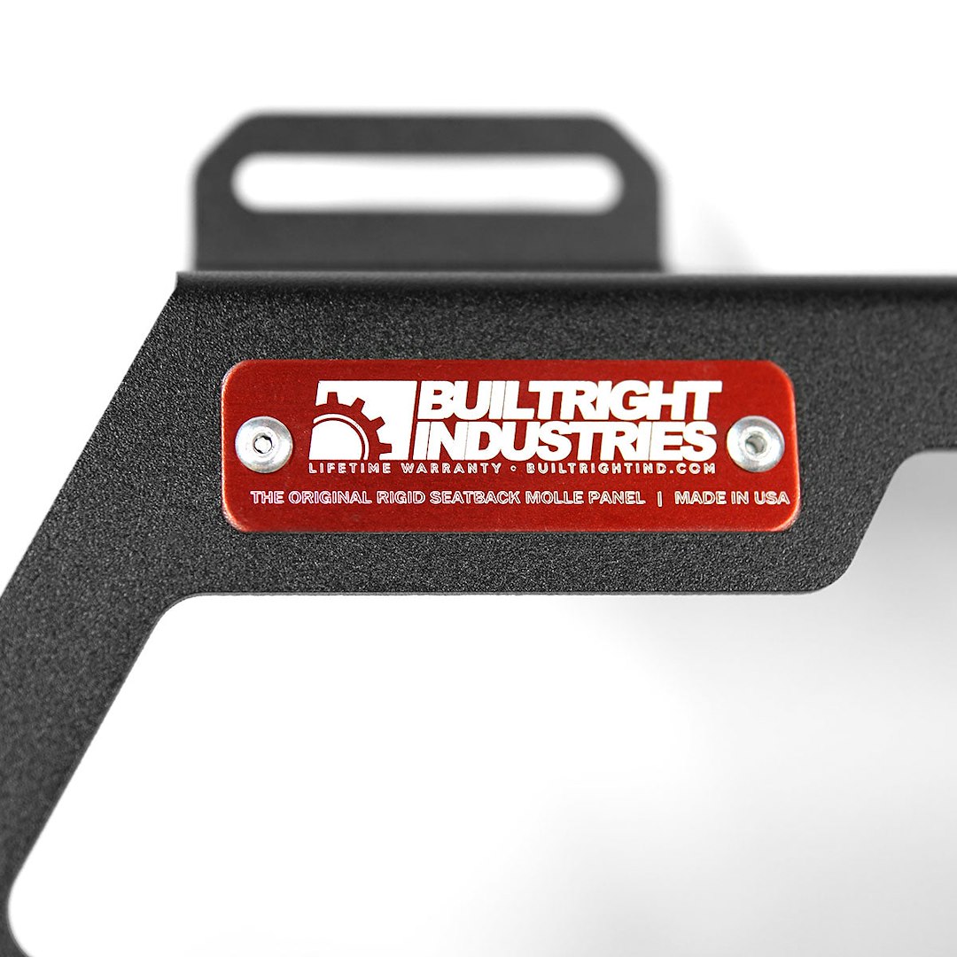 Builtright Industries Ford 15-20 F-150/Raptor / 17-20 F-250/350 Seat Back Tech Plate Kit 104044