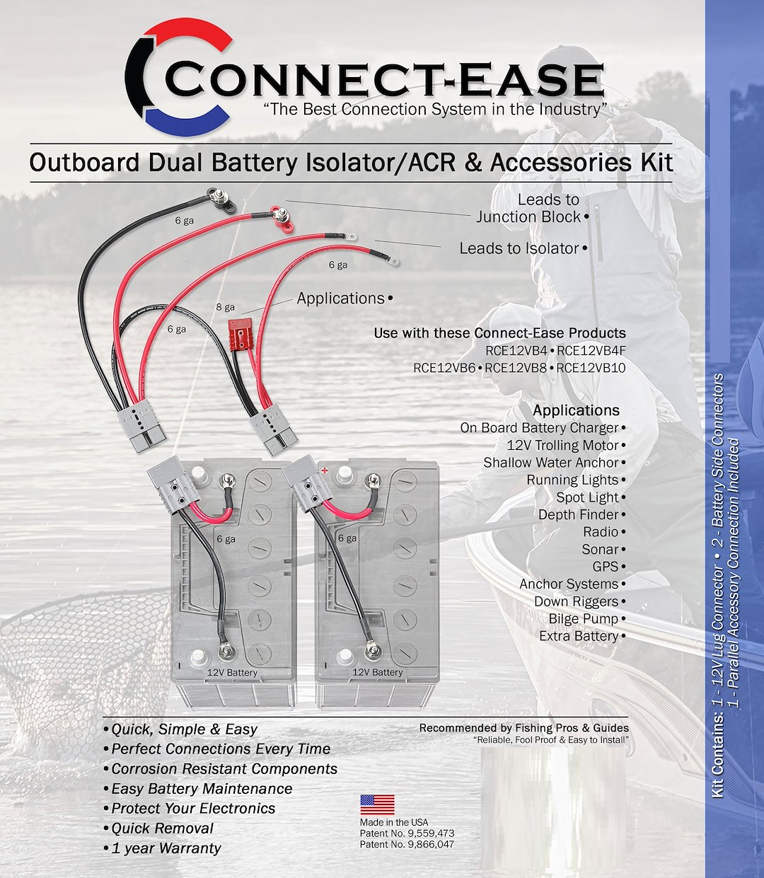 Connect-Ease Start 12 Pro E Battery Connection Harness Rce12Vbm6Ik