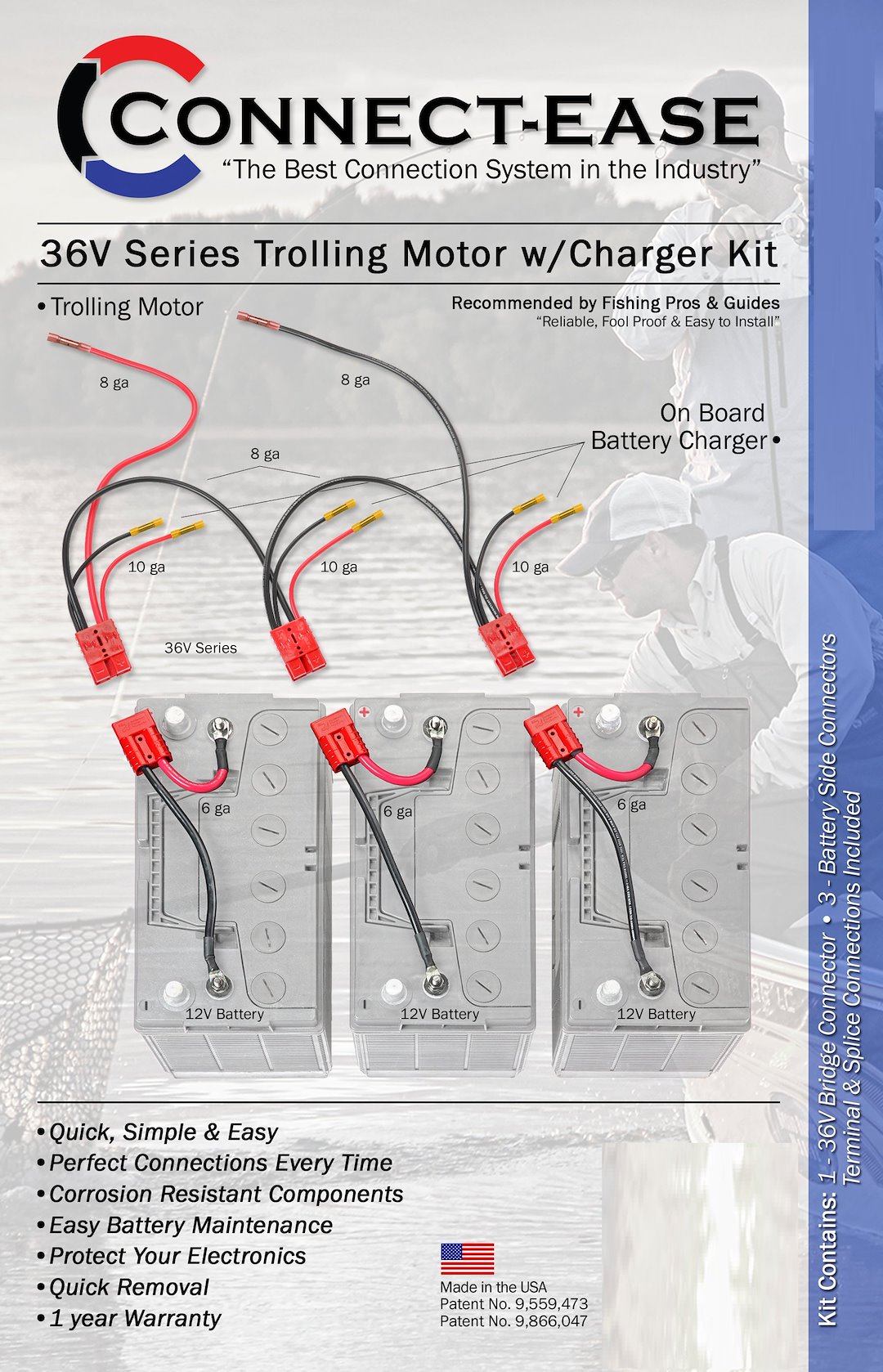 Connect-Ease Game Changer Battery Connection Harness Rce36Vbchk