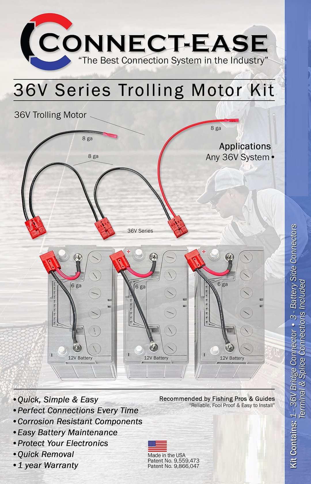Connect-Ease Standard Series Battery Connection Harness Rce36Vbk