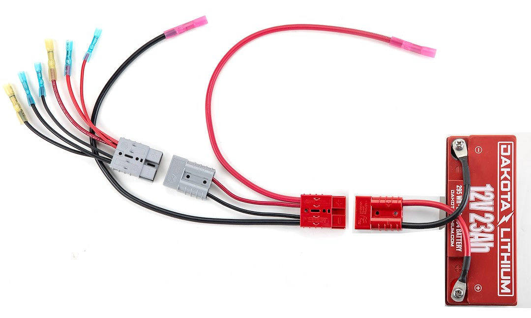 Connect-Ease Yak Max Pro Battery Connection Harness Rce12Vkykpro
