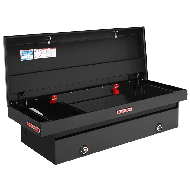 Shop Weatherguard Crossover Tool Box Glossy Black Steel,All Products