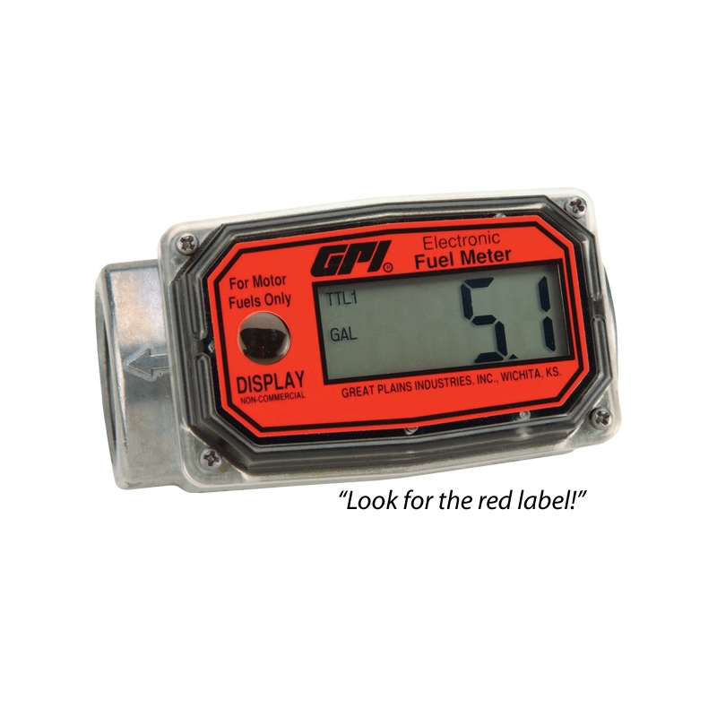 GPI 01 Series Electronic Digital Fuel Meter