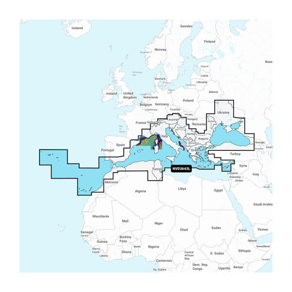 Garmin Navionics Vision+ Marine Cartography 010-C1272-00