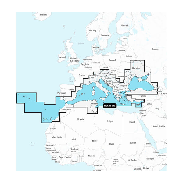 Garmin Navionics+ Marine Cartography 010-C1272-20