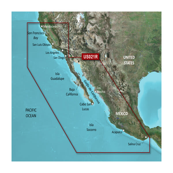 Garmin Bluechart 174 Marine Cartography 010-C0722-20