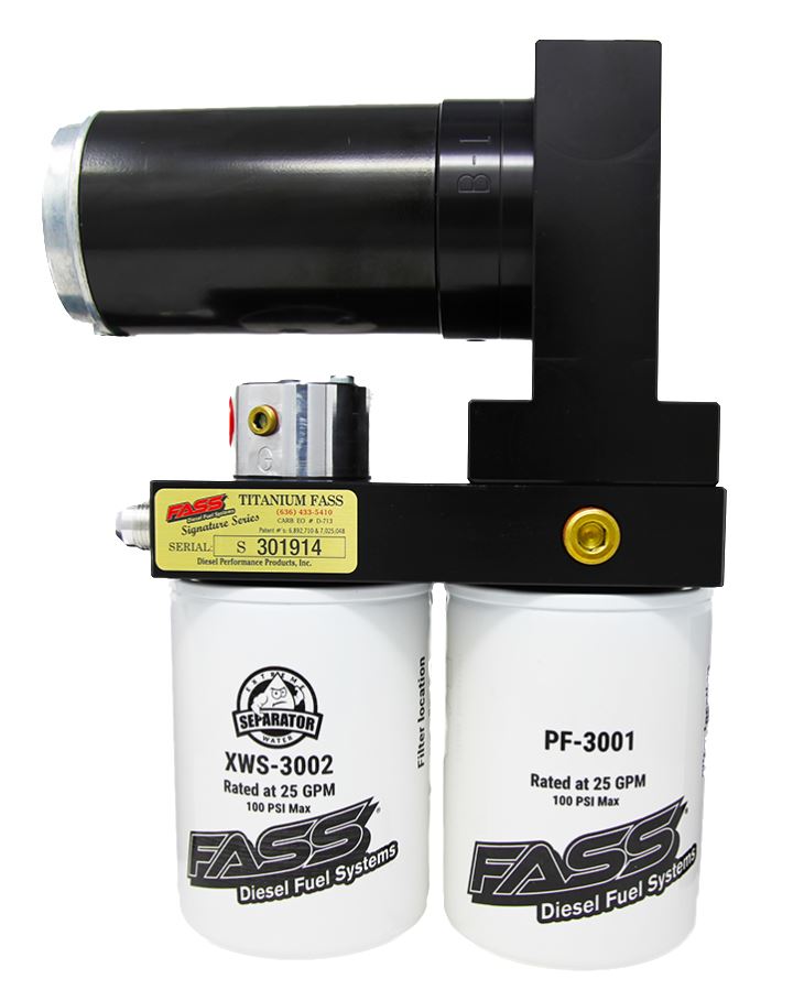 Fass Titanium Signature Series Fuel Lift Pump Diesel Ts F18 125G
