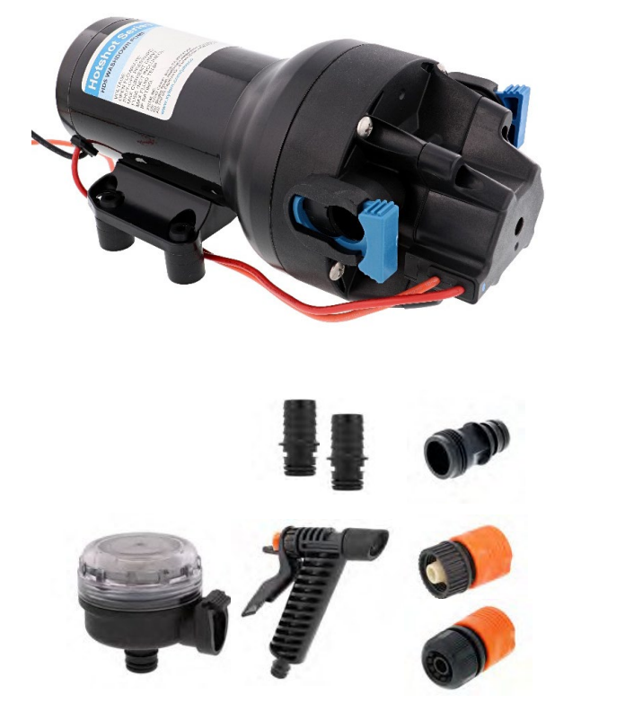Jabsco Hotshot Hd5 Boat Washdown Pump P501J-119N-3A