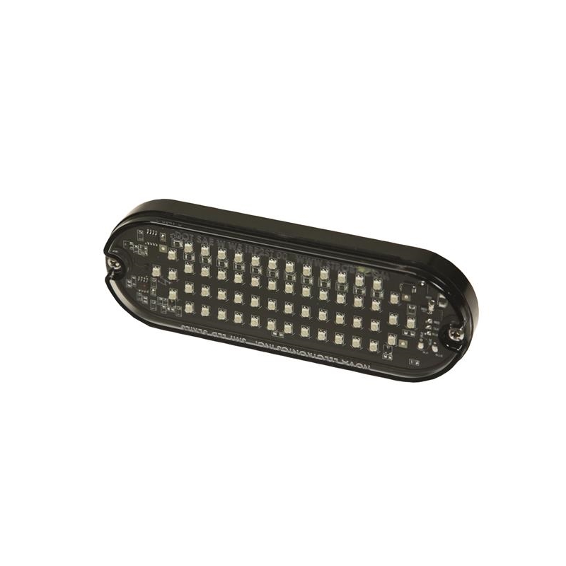 Ecco Oval LED Mini Lightbar - Amber