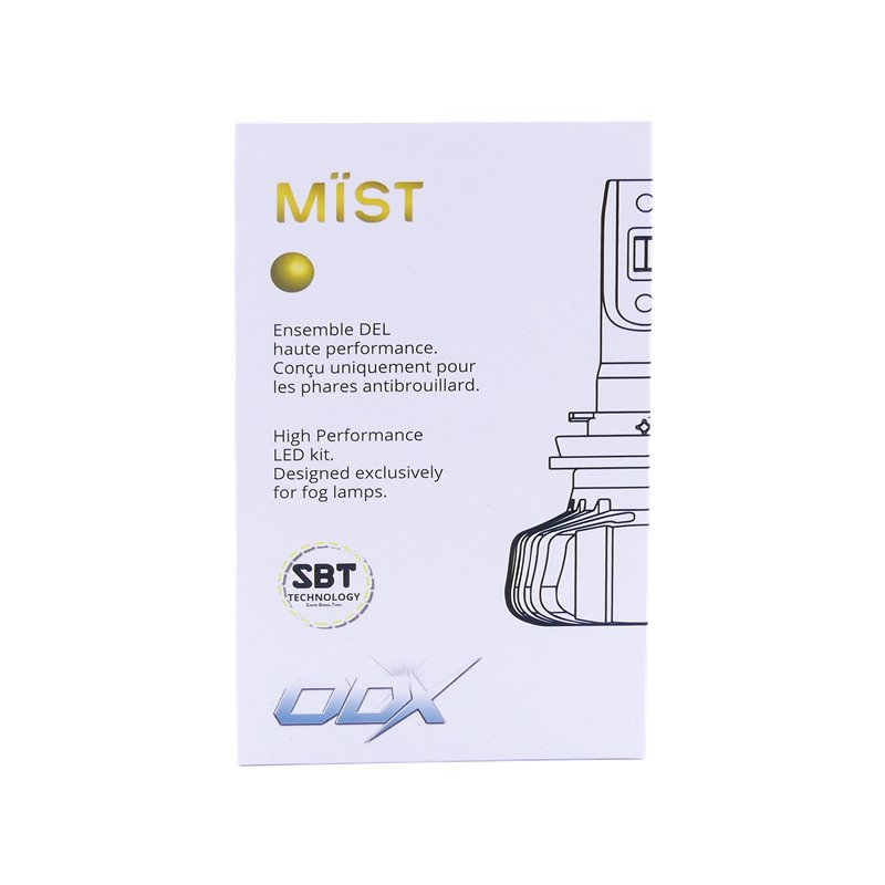 Odx Lighting Mist Series Driving/ Fog Light Bulb Ledmist-H8