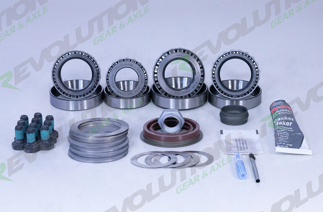 Revolution Gear And Axle Gm 8.6 Inch Standard Rotation Axle Differential Ring And Pinion Installation Kit 35-2022