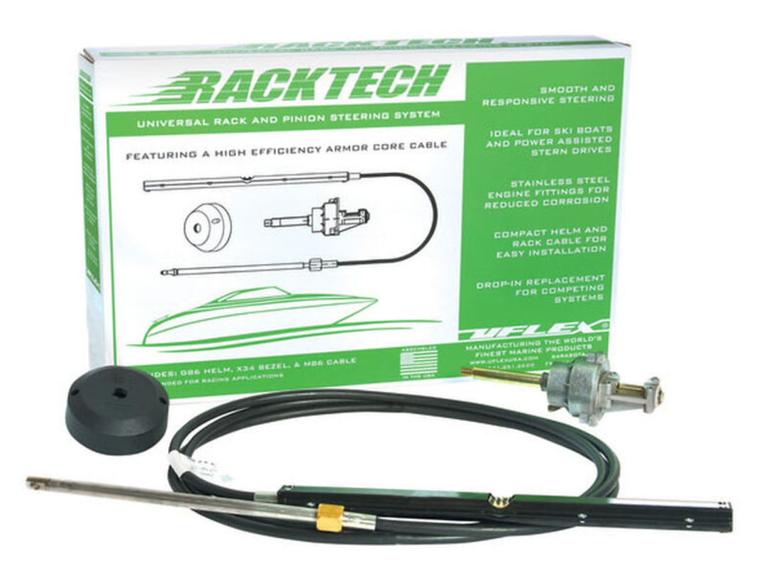 Uflex Rack And Pinion Mechanical Steering Boat Steering System Helm RACKTECH12
