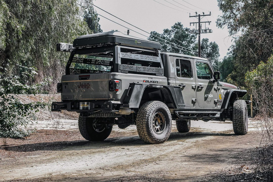 Attica 4X4 Frontier Series Ladder Rack Attjt02I101-Bx