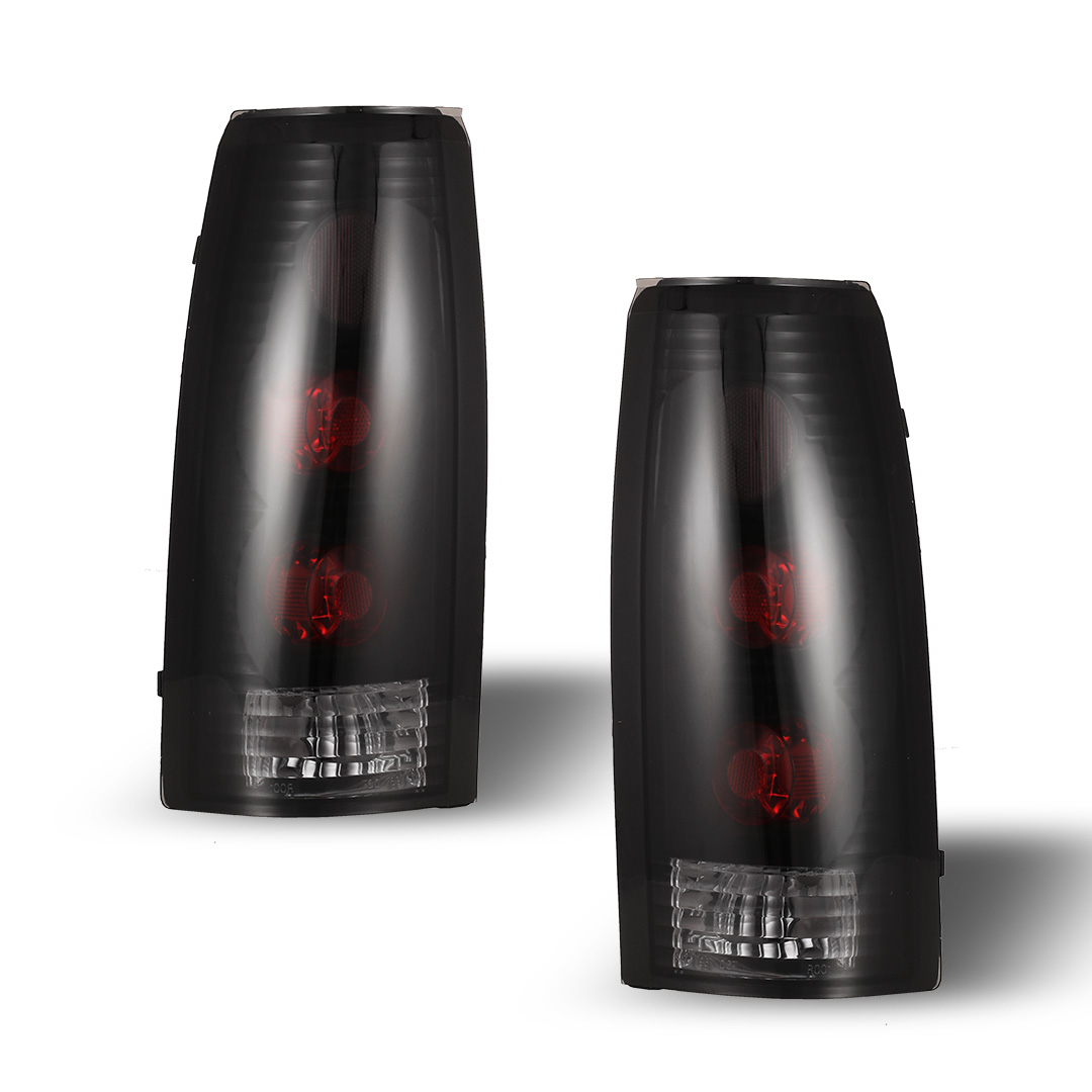 Winjet Red/ Smoke Lens Tail Light Assembly Ctwj-0003-Bs
