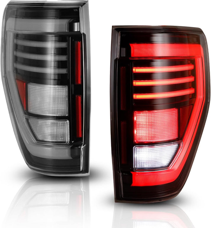 Winjet Clear Lens Tail Light Assembly Ctwj-0706-Gbc-Sq