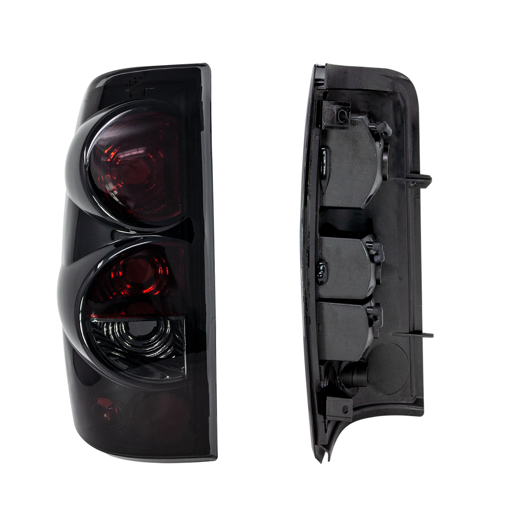 Winjet Red/ Smoke Lens Tail Light Assembly Ctwj-0004-Bs