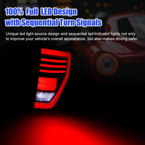 Winjet Smoke Lens Tail Light Assembly Ctwj-0706-Bs-Sq