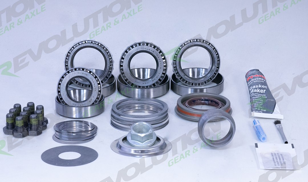 Revolution Gear And Axle Dana 44 Jk Style Reverse Rotation Front Axle Differential Ring And Pinion Installation Kit 35-2051