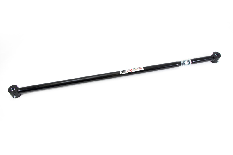 8202 GM FBODY ONCAR ADJUSTABLE PANHARD BAR WITH POLY BUSHINGS BLACK