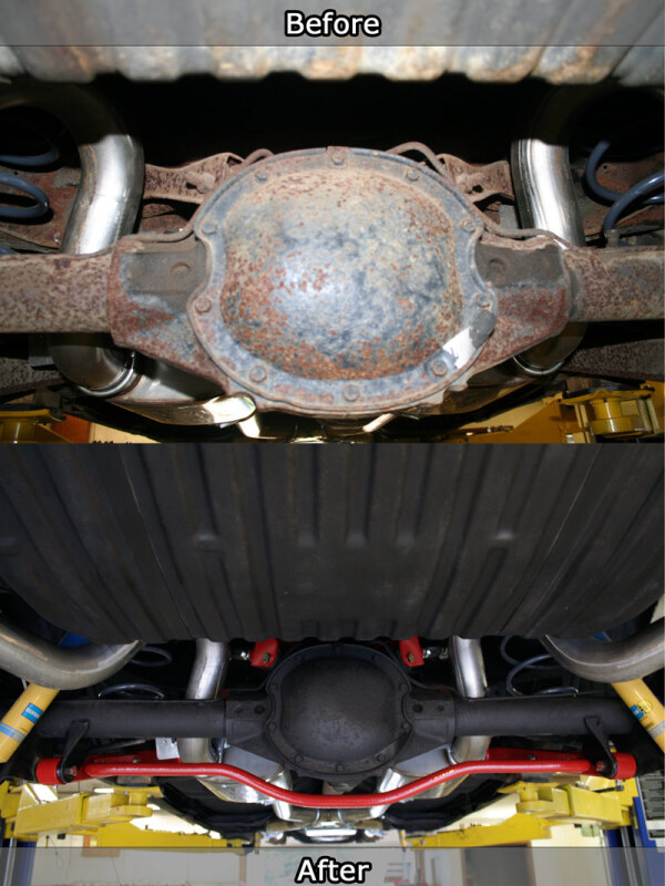 6872 GM ABODY ADJUSTABLE UPPER CONTROL ARMS INULTIMATE ARMSIN RED