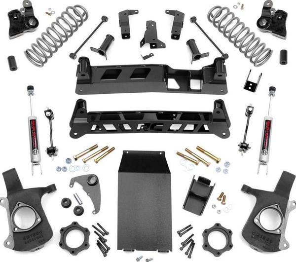 Rough Country Non-Torsion Drop Suspension Lift Kit