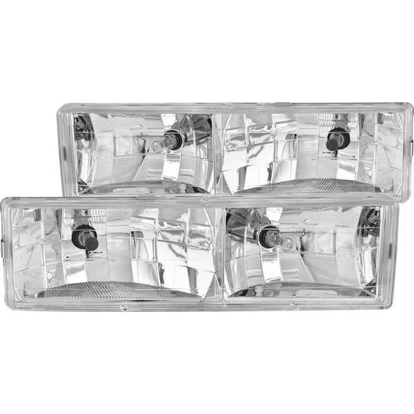 Anzo Crystal Headlight Assembly