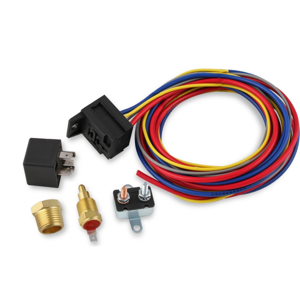 MSD Ignition Electric Fan Harness And Relay Kit