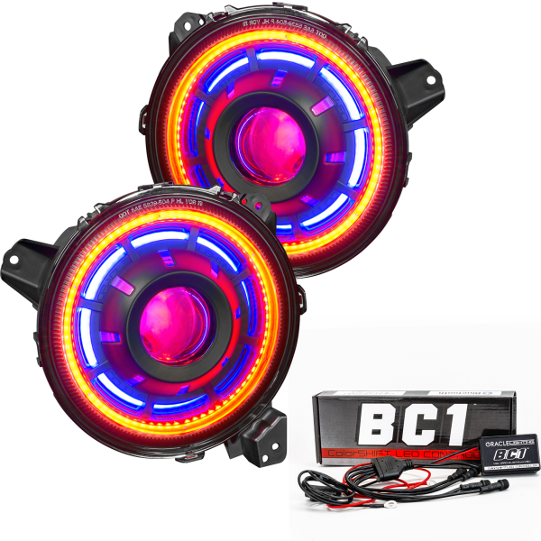 Oracle Lighting Oculus ColorSHIFT Bi-LED Projector Headlights