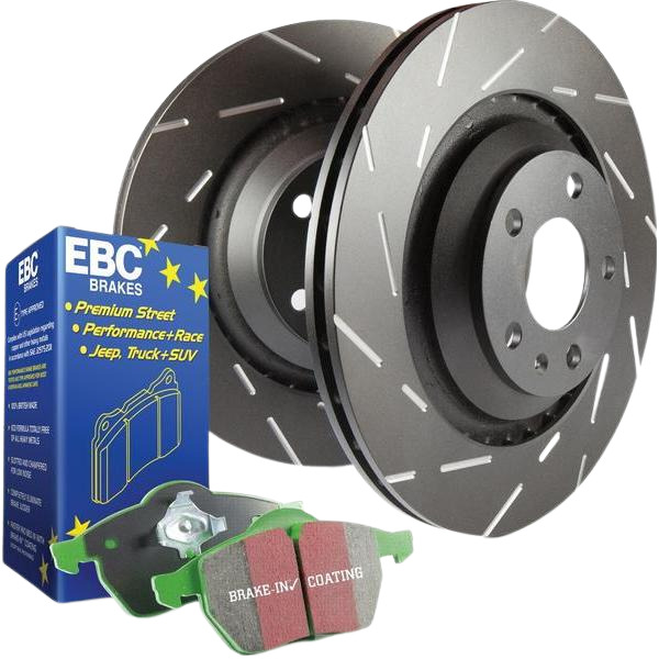 EBC Brakes S2 Kits Greenstuff 2000 and USR Rotors