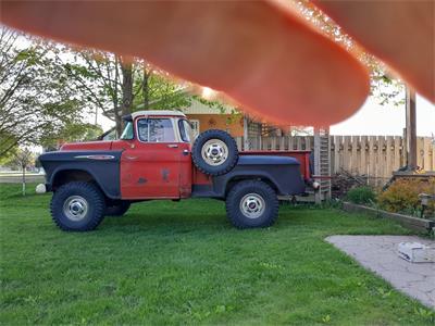 1957 Chev 1300 - community ride shared on PartsEngine